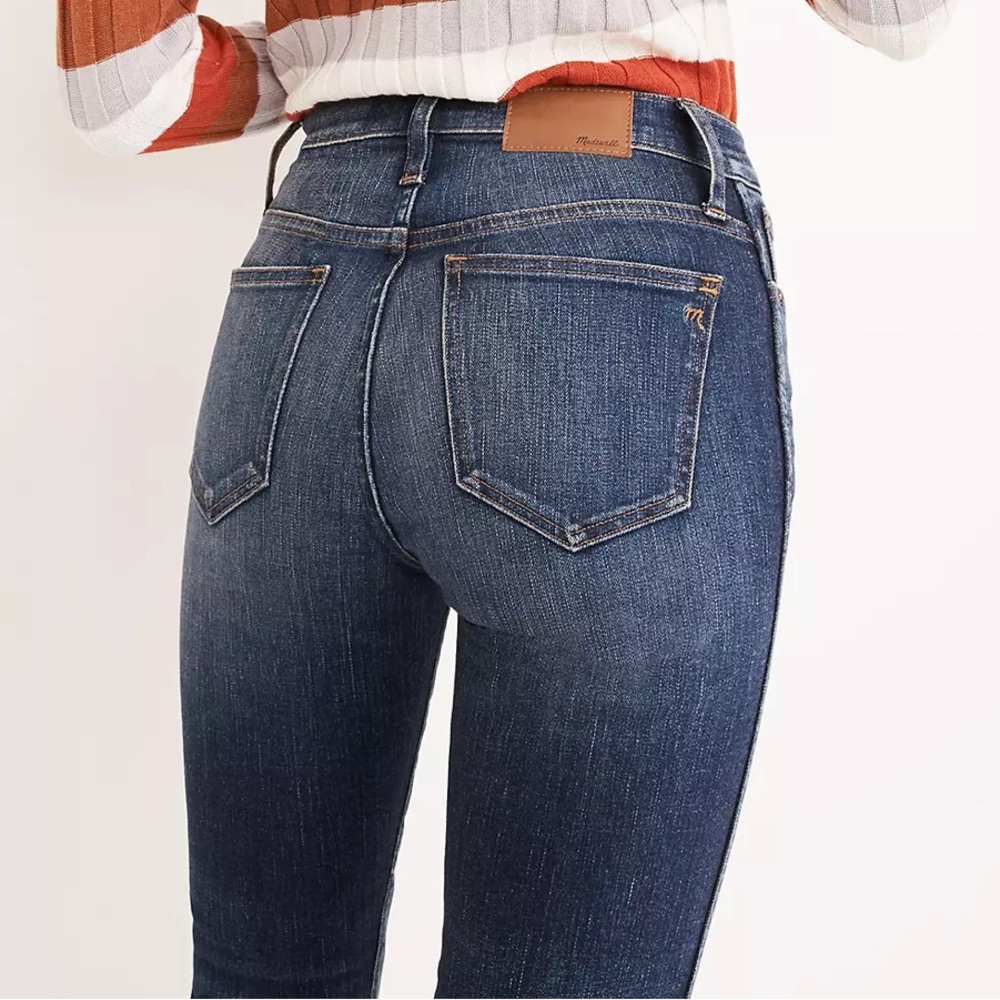 LAST CHANCE! Madewell Slim Straight Jeans in Hammond Wash 23